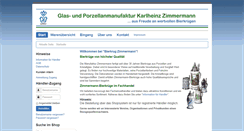 Desktop Screenshot of bierkrug-zimmermann.de