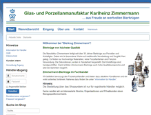 Tablet Screenshot of bierkrug-zimmermann.de
